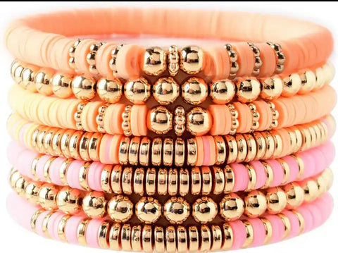 Bohemian Style Stack Bracelets