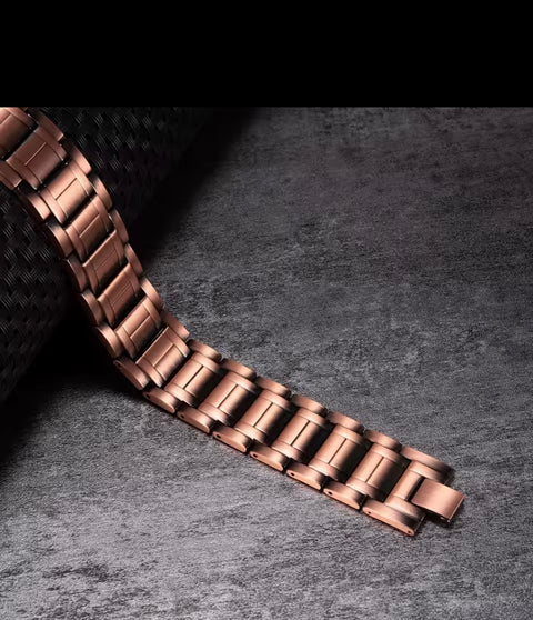 Men’s Copper Magnetic Link Bracelet