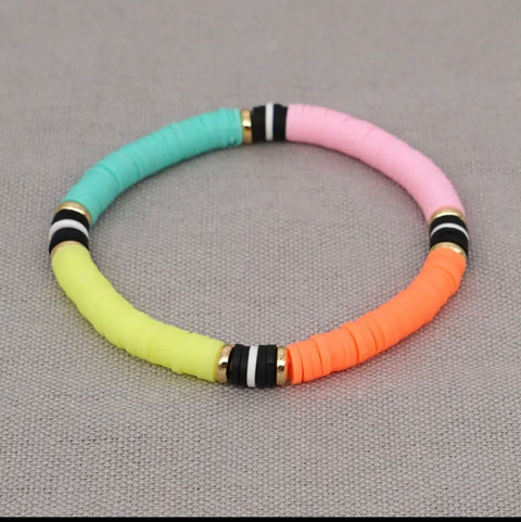 Women’s Colorful Stack Bracelets set