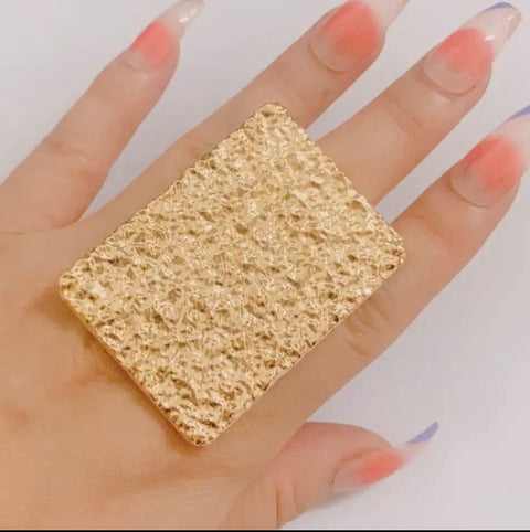 Gold and Bold Statement Ring