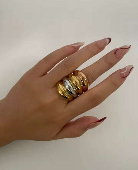 Multi-Layer Dome Ring