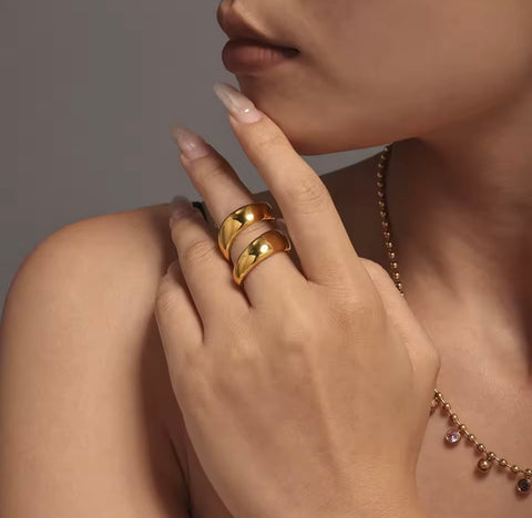 Gold Spinner Stye Ring