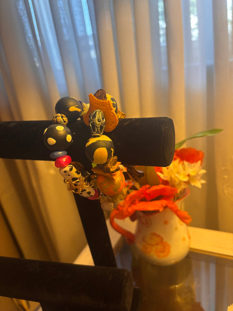 Colorful Chunky Bracelet Set