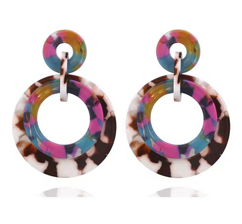 Candy Coated Drop Earrings