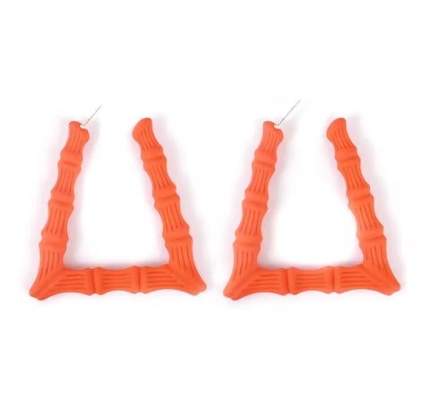 Summer Vibes Bamboo Earrings
