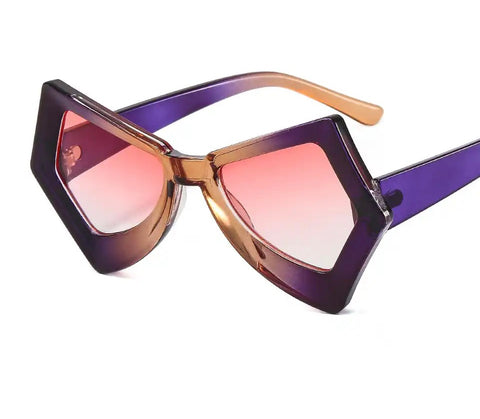 Oversized Irregular Square Sunglasses