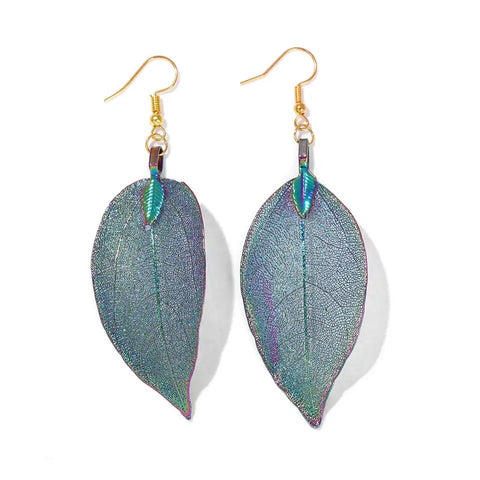 Natural Leaf Earrings