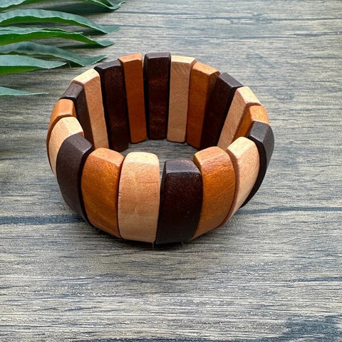 Bohemian Wooden Bracelet