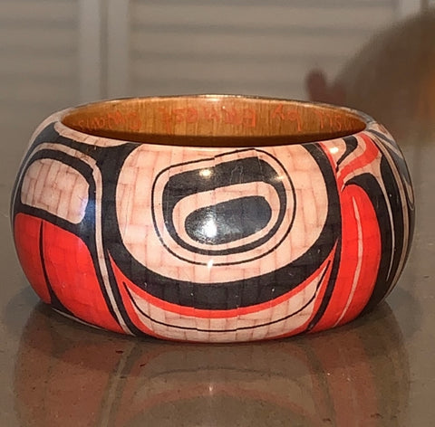 Handmade Wooden Bangle Bracelet