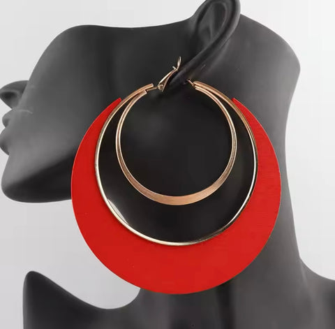 Large Hoop Earrings