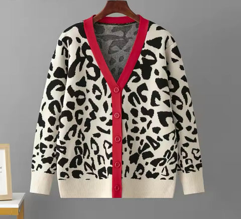 Women’s Leopard Print Sweater