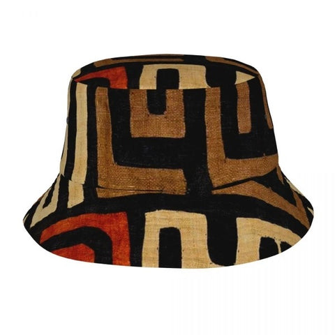 African Design Bucket Style Hat