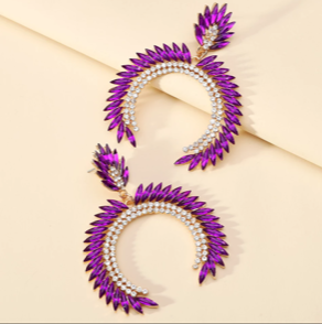 Elegant Modern Dangle Earrings