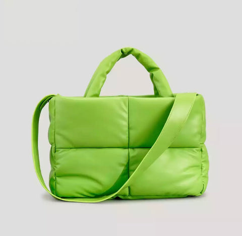 Neon Green Sporty Bag