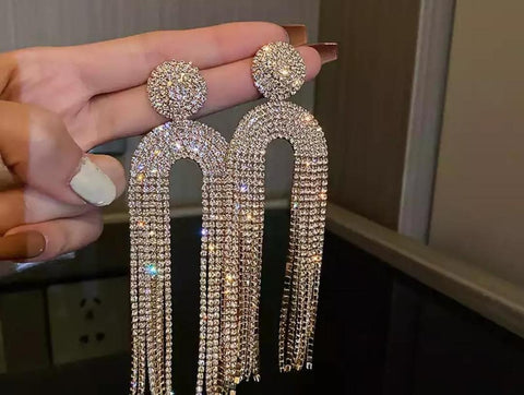 Silver Lavish Earring